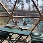 אתר קמפינג Dome Nature & Jaccuzi Au Bluegrassranch *