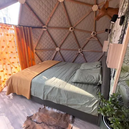 Dome Nature & Jaccuzi Au Bluegrassranch Kemping Bischoffsheim
